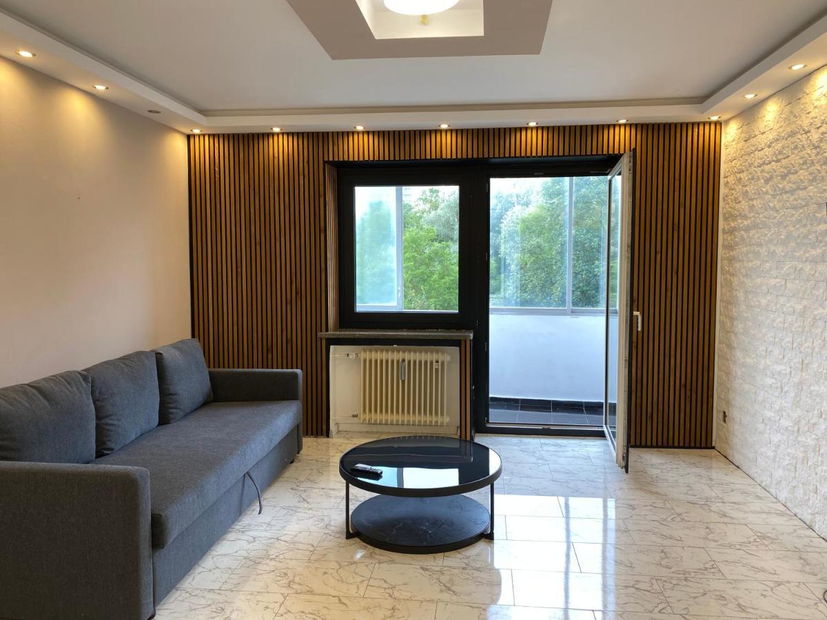 Ferienwohnung 4 Zw M. Blick V. Balkon Auf Lech Augsburg Exterior foto
